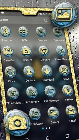 Play Glass Lotus Launcher Theme as an online game Glass Lotus Launcher Theme with UptoPlay