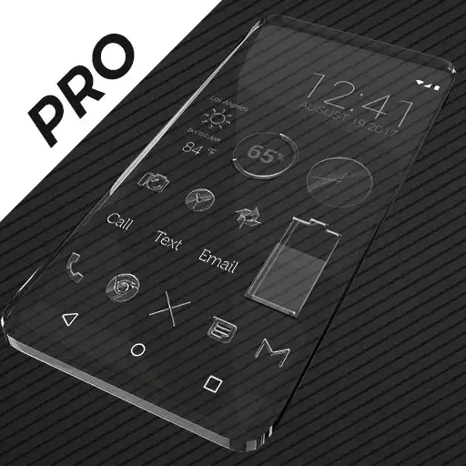 Play Glass Pack Pro - Transparent Theme APK