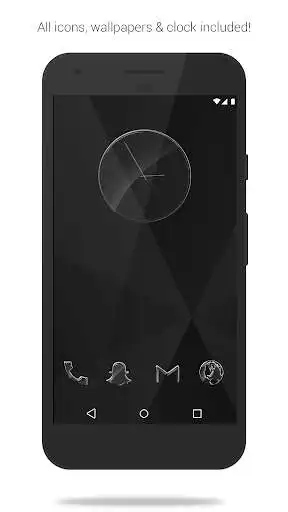 Play Glass Pack - Transparent Theme (Free Version)
