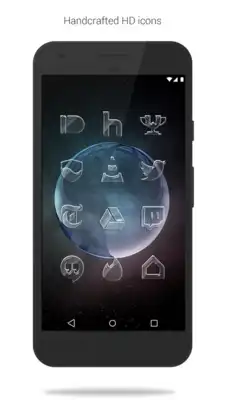 Play Glass Pack - Transparent Theme (Free Version)