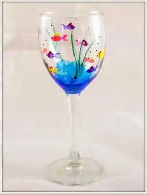 Play glass painting ideas