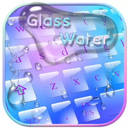 Free play online Glass Water Keyboard APK