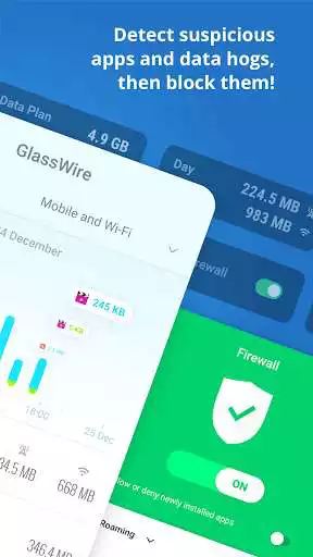 Play GlassWire Data Usage Monitor as an online game GlassWire Data Usage Monitor with UptoPlay