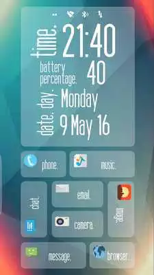 Play Glassy for Total Launcher