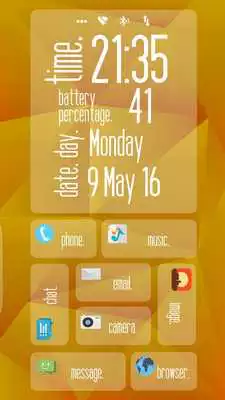 Play Glassy for Total Launcher