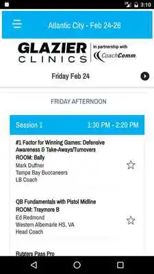 Play Glazier Clinics