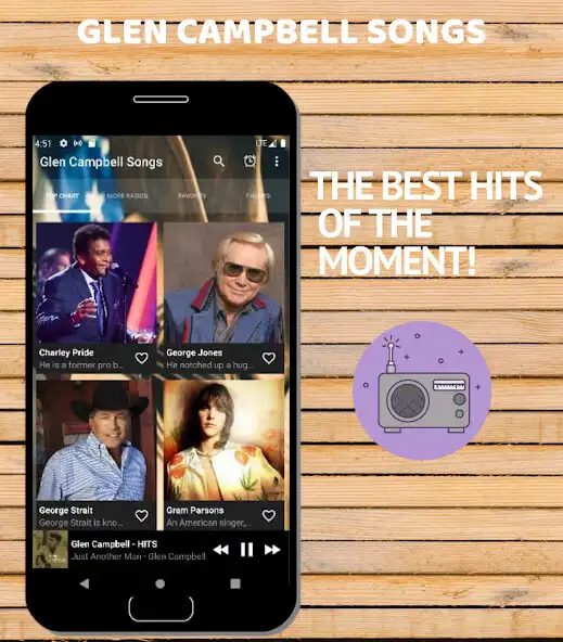 Play Glen Campbell Radio Country as an online game Glen Campbell Radio Country with UptoPlay