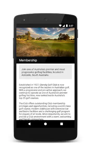 Play Glenelg Golf Club as an online game Glenelg Golf Club with UptoPlay