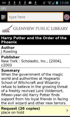Play Glenview Public Library