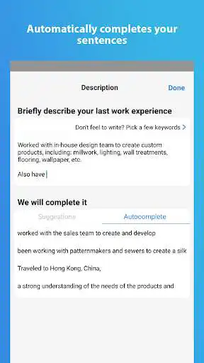 Play APK Glever Resume Builder  and enjoy Glever Resume Builder with UptoPlay com.resure.glever