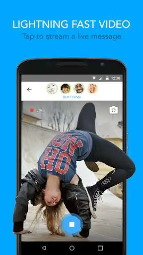 Play Glide - Video Chat Messenger  and enjoy Glide - Video Chat Messenger with UptoPlay