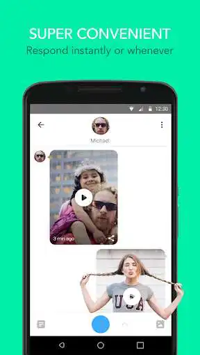 Play Glide - Video Chat Messenger as an online game Glide - Video Chat Messenger with UptoPlay