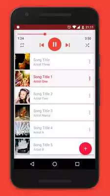 Play Glissy Music Player