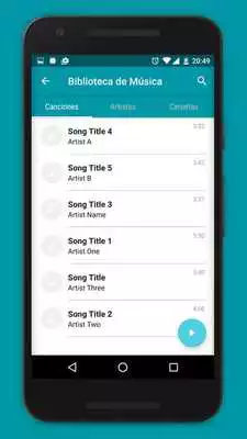 Play Glissy Music Player