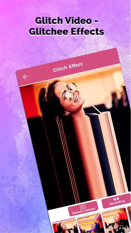 Play Glitch Effect Video - Trippy Effects Video Editor