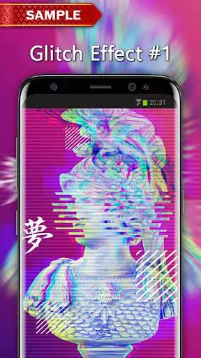 Play Glitch Effect Wallpapers