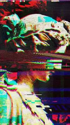 Play Glitch Effect Wallpapers