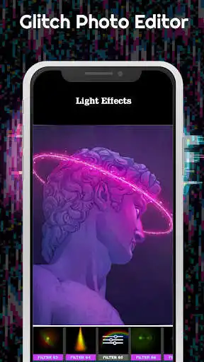 Play Glitch Photo Editor as an online game Glitch Photo Editor with UptoPlay