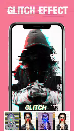 Play Glitch Photo Effect - Glitch Video Editor as an online game Glitch Photo Effect - Glitch Video Editor with UptoPlay