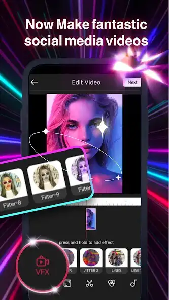 Play Glitch Video Editor Maker as an online game Glitch Video Editor Maker with UptoPlay