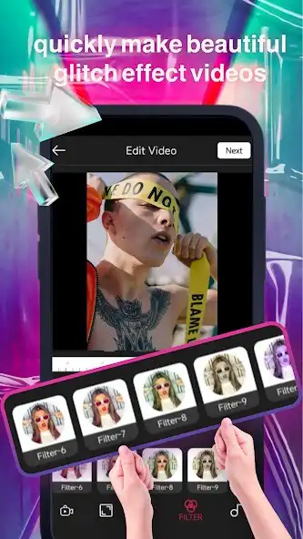 Play Glitch Video Maker App  and enjoy Glitch Video Maker App with UptoPlay