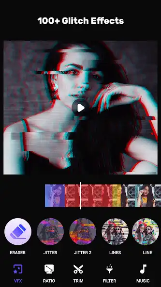 Play Glitch Video Maker - Glitch Video Effects as an online game Glitch Video Maker - Glitch Video Effects with UptoPlay
