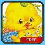 Free play online Glitter Chick Live Wallpaper APK