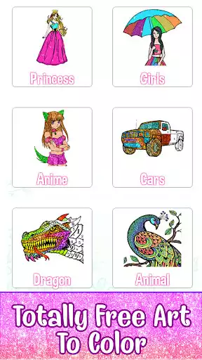 Play Glitter Color by Number Book: Anti Stress Painting  and enjoy Glitter Color by Number Book: Anti Stress Painting with UptoPlay