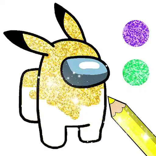 Play Glitter Coloring Book: Inspired by Among Us APK