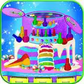 Free play online Glitter Cosmetics Makeup Box Cake Factory APK
