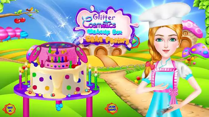 Play Glitter Cosmetics Makeup Box Cake Factory Play Glitter Cosmetics Makeup Box Cake Factory