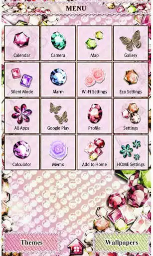 Play Glitter Decor Wallpaper