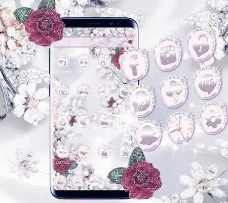 Play Glitter Diamond Flower Theme Play Glitter Diamond Flower Theme