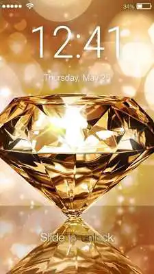 Play Glitter Diamond Screen Lock