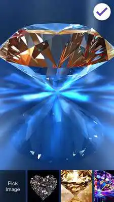 Play Glitter Diamond Screen Lock