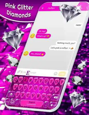 Play Glitter Diamonds Keyboard emoji Play Glitter Diamonds Keyboard emoji