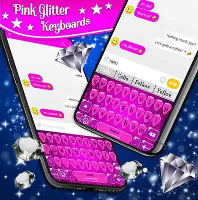 Play Glitter Diamonds Keyboard emoji Play Glitter Diamonds Keyboard emoji