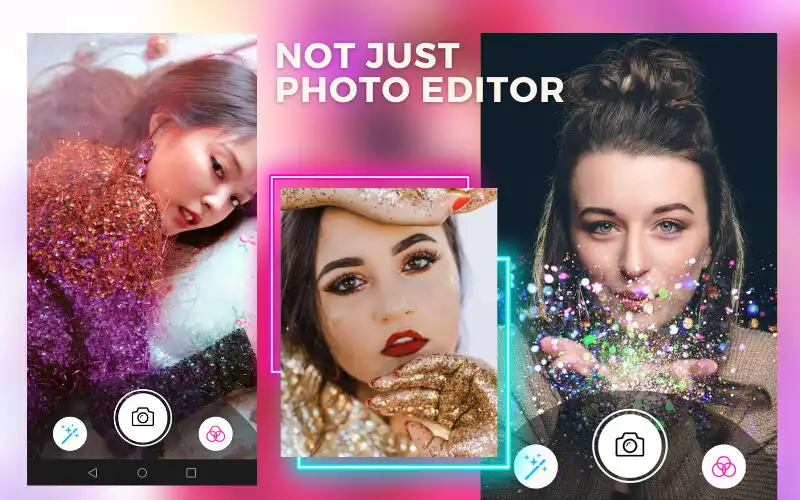 Play Glitter Effect Beauty Filter as an online game Glitter Effect Beauty Filter with UptoPlay