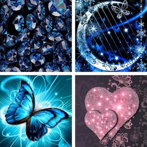 Free play online Glitter HD Wallpapers APK