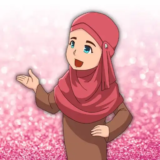 Play Glitter Hijab Muslim Wallpaper APK