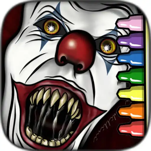 Play Glitter Horror Drawing APK