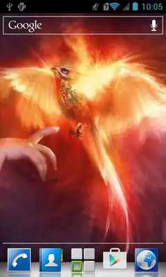 Play Glittering bird LWP