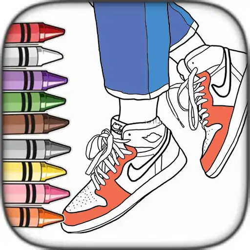 Play Glitter JordanSneaker Coloring APK Play Glitter JordanSneaker Coloring APK