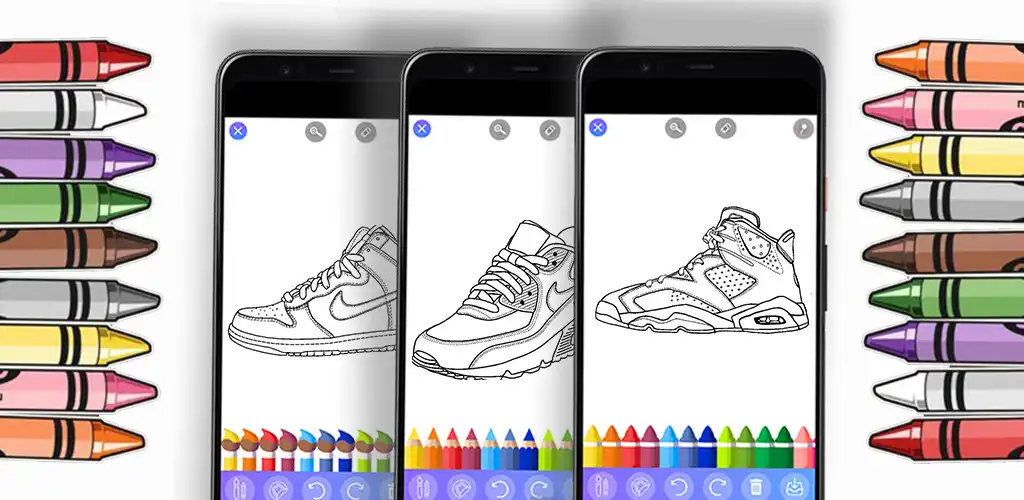 Play Glitter JordanSneaker Coloring  and enjoy Glitter JordanSneaker Coloring with UptoPlay