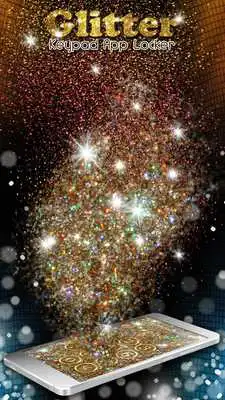 Play Glitter Keypad App Locker