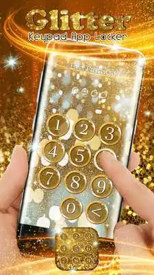 Play Glitter Keypad App Locker