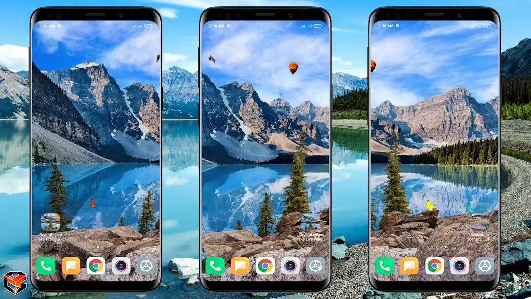 Play Glitter Lake Live Wallpaper  and enjoy Glitter Lake Live Wallpaper with UptoPlay