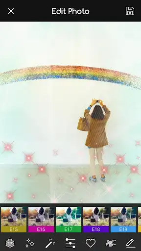 Play Glitter Light Effect for Photos as an online game Glitter Light Effect for Photos with UptoPlay