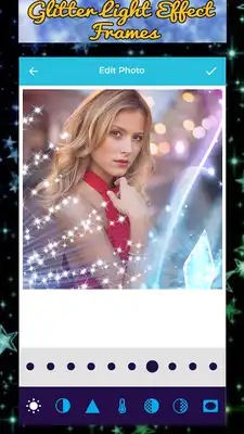 Play Glitter Light Effect Photo Frames