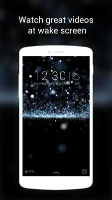 Play Glitter Live Theme CM Locker